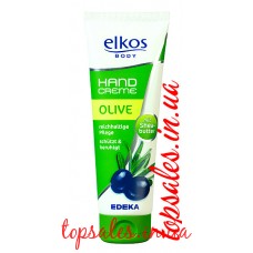 Крем для рук Елкос  з екстрактом масла оливок-  EDEKA elkos Handcreme Olive